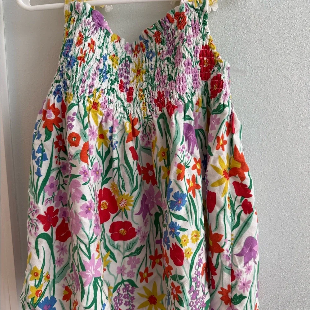 Boden Floral Kids Top (6/7) and Culottes (7/8) - Picture 4 of 8
